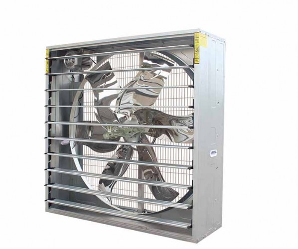 Aluminized zinc push-pull type fan